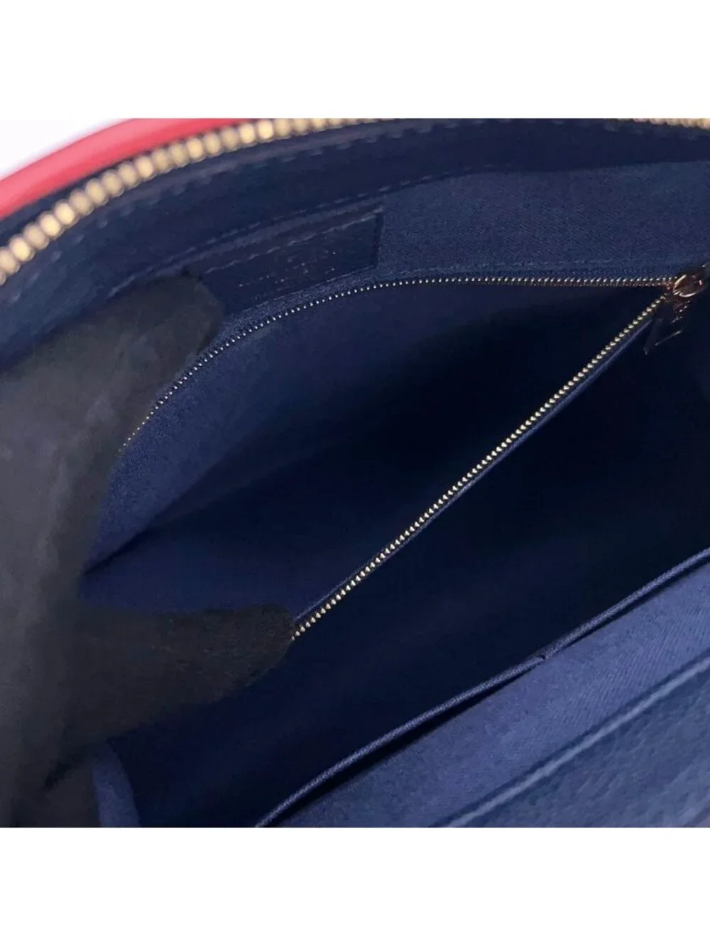 Louis Vuitton Epi Vano MM Handbag Navy